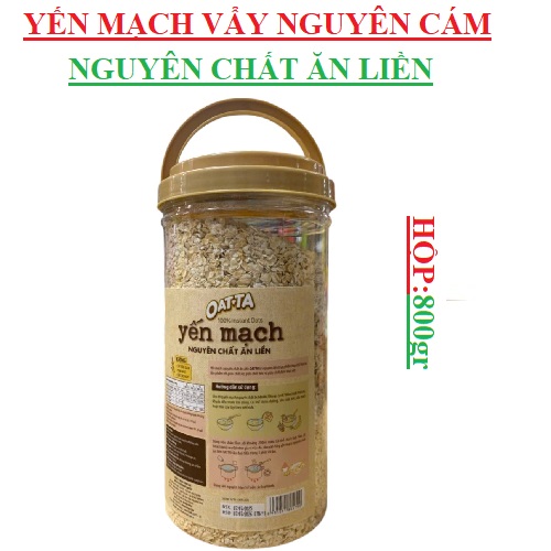 Yến mạch vẩy nguyên cám ăn liền Úc (Australia) Thanh An hộp 800gr