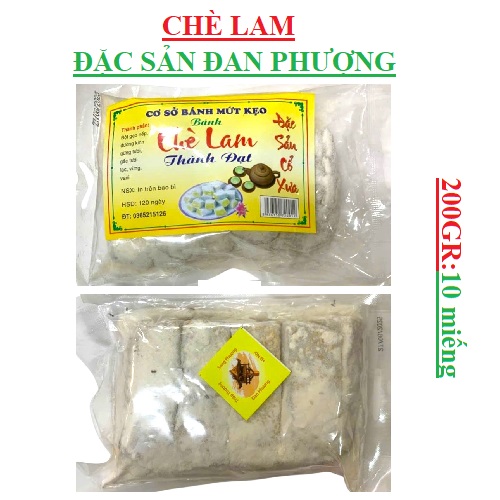 Bánh chè lam thành đạt gói 200gr (10 miếng)