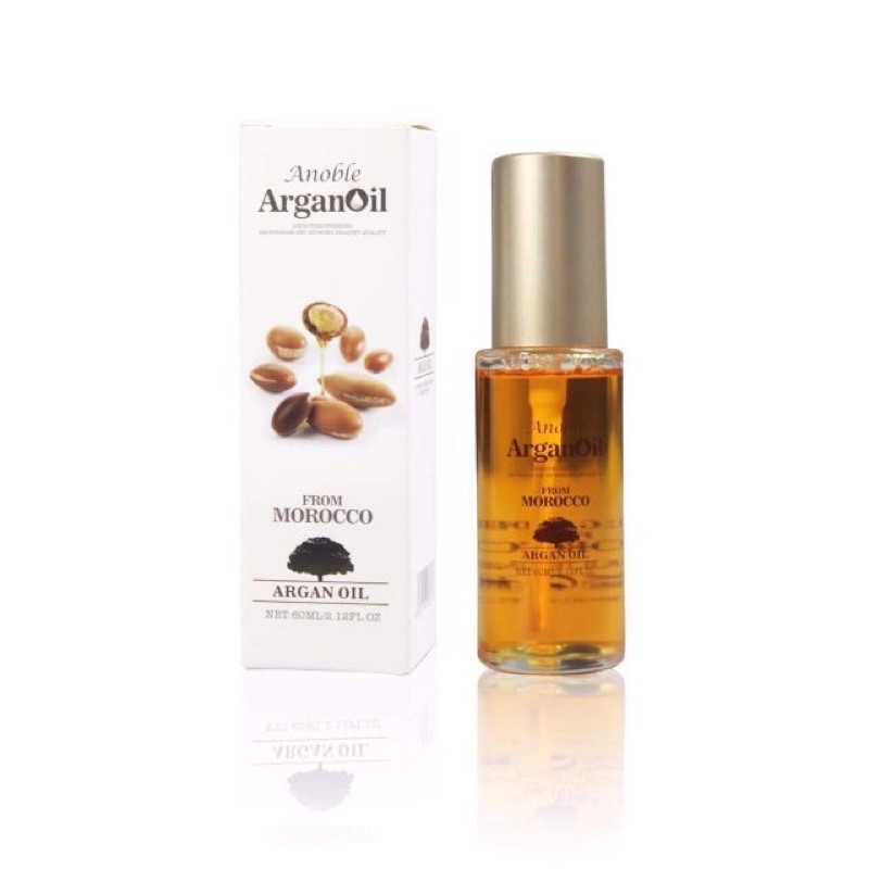 Tinh dầu dưỡng tóc Anoble argan phục hồi 60ml