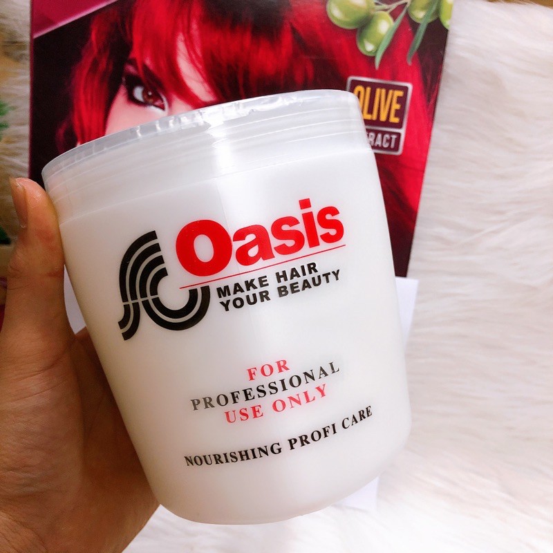 Dầu hấp tóc Oasis nắp giấy bạc 1000ml