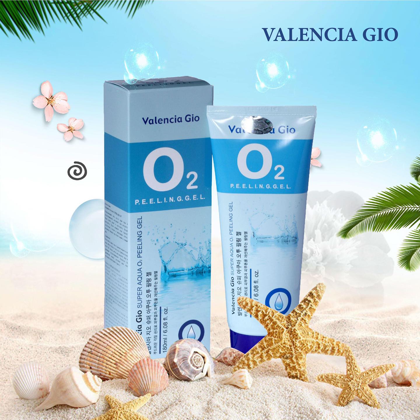Tẩy da chết Valencia Gio O2