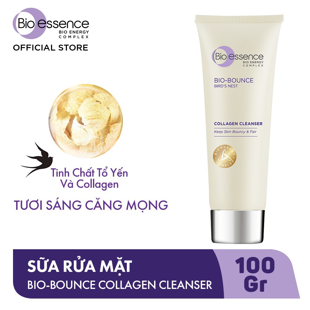 Sữa rửa mặt Bio Tổ yến + Peptide 100ml