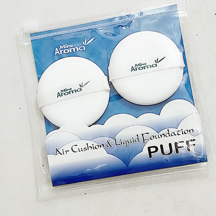 Bông phấn Mira Aroma 2 miếng Air Cushion