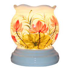 Đèn đốt - Đèn Xông Tinh Dầu Bằng Điện Gốm Sứ Thấu Quang