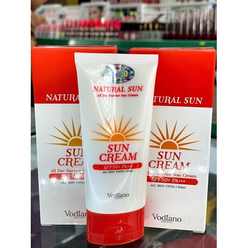 Kem chống nắng cao cấp 3in1 Vodiano SPF 50+ 50ml