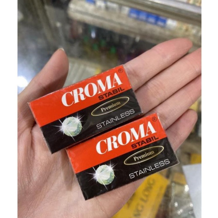 Dao cạo râu Croma - vỉ 200 lưỡi