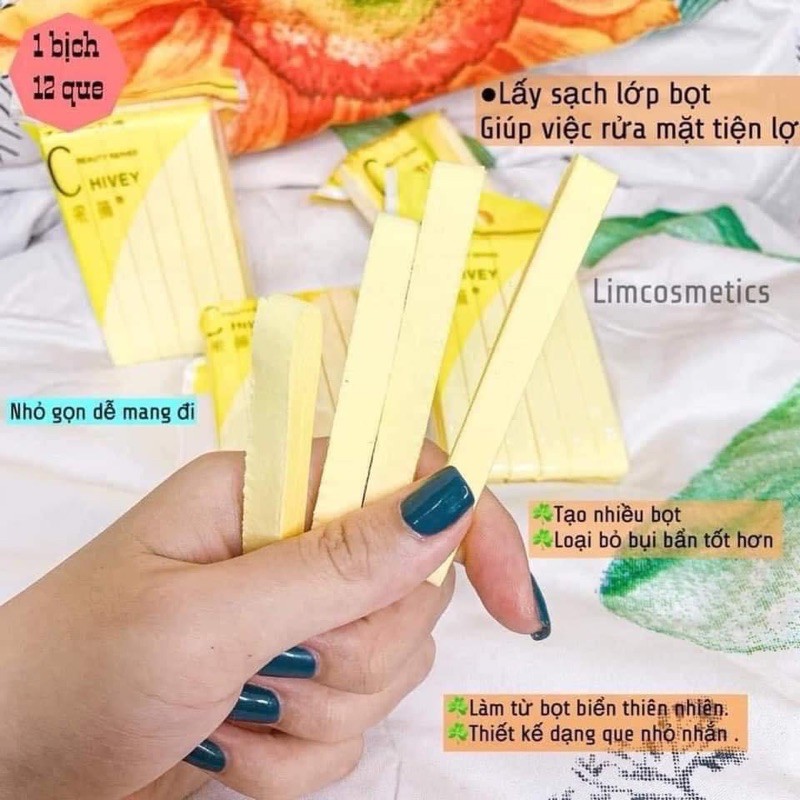 Bông rửa mặt nở