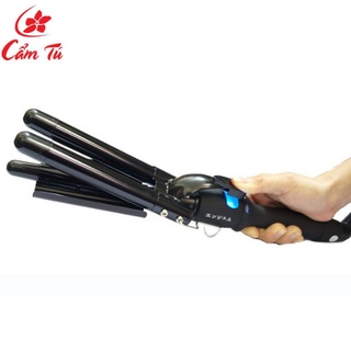 Máy Uốn Tóc 3 Trục New Girlie Styel