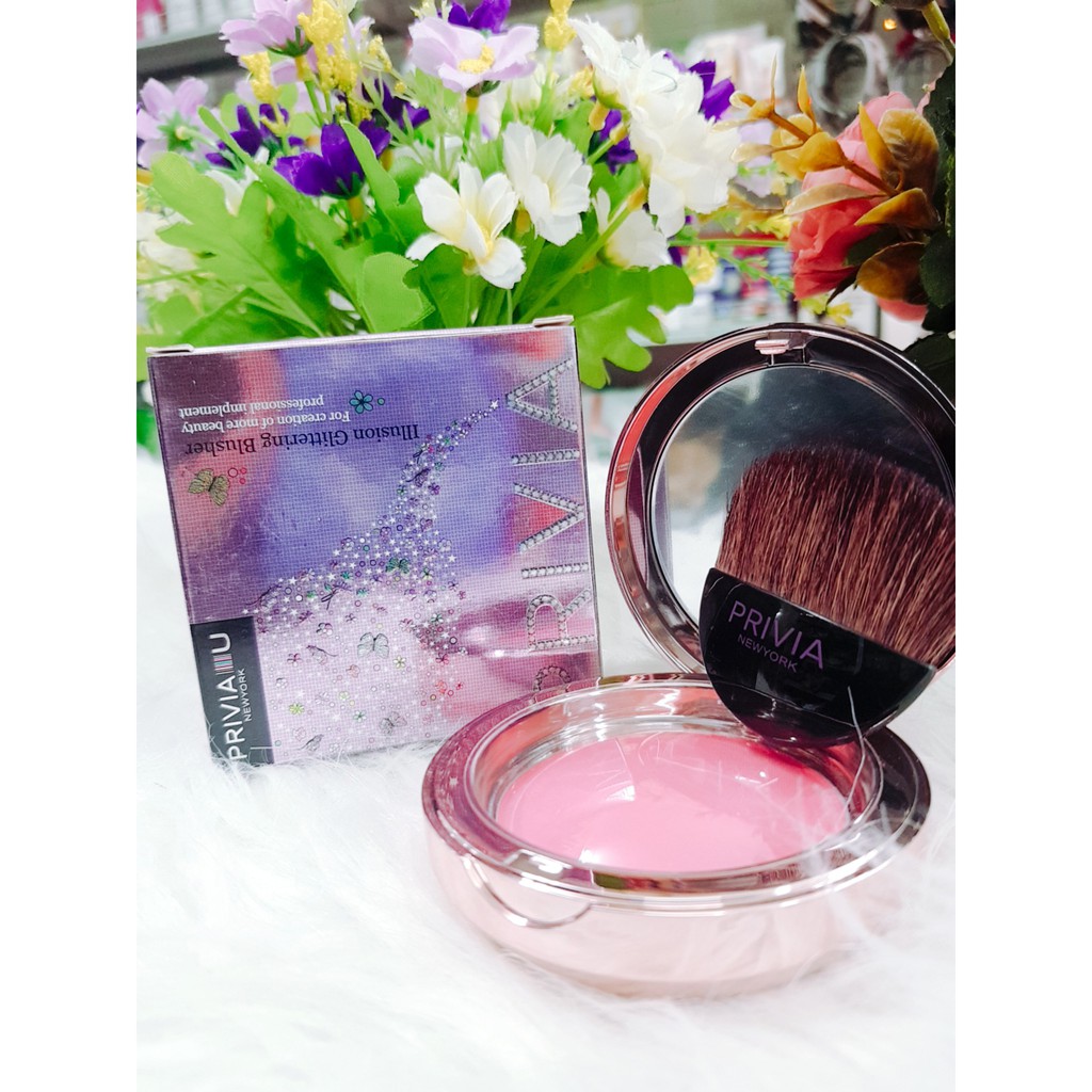 Phấn má ngọc trai PRIVIA