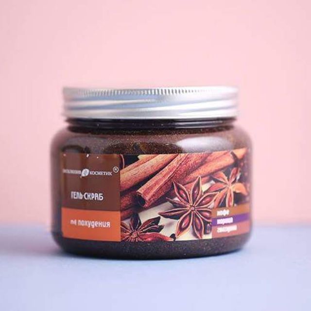 Tẩy Da Chết Toàn Thân Exclusive Cosmetic Quế Hồi Cafe 380g Gel Scrub Coffee & Cinnamon Cloves
