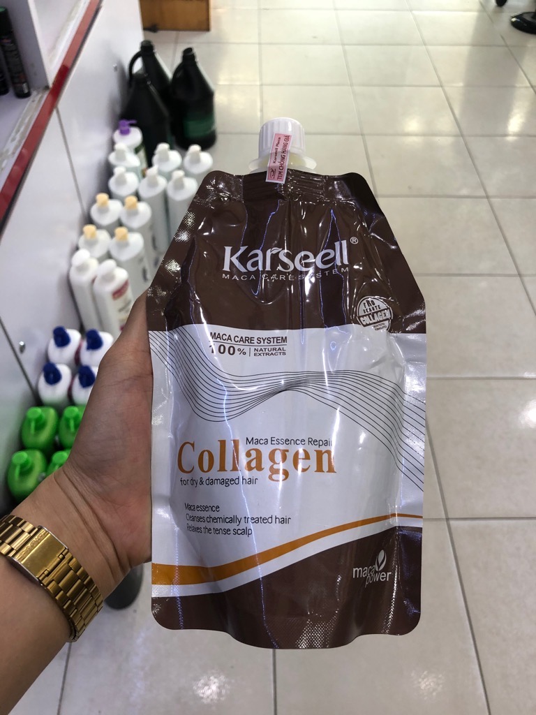 Kem hấp Collagen Karseell Macal 500ml chuẩn