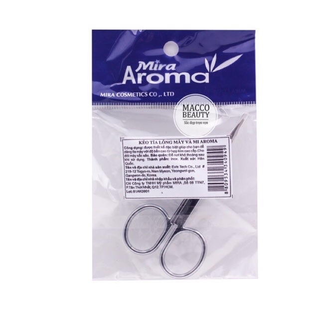 Kéo tỉa mày Mira Aroma
