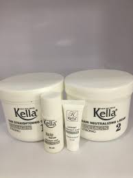 Kem duỗi tóc Kella Collagen Medium 500mlx2