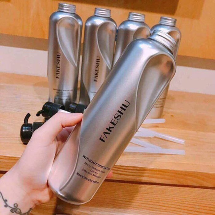 Dầu hấp tóc tơ tằm FAKESHU 618ml