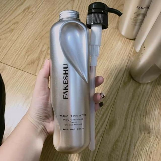 Dầu hấp tóc tơ tằm FAKESHU 618ml
