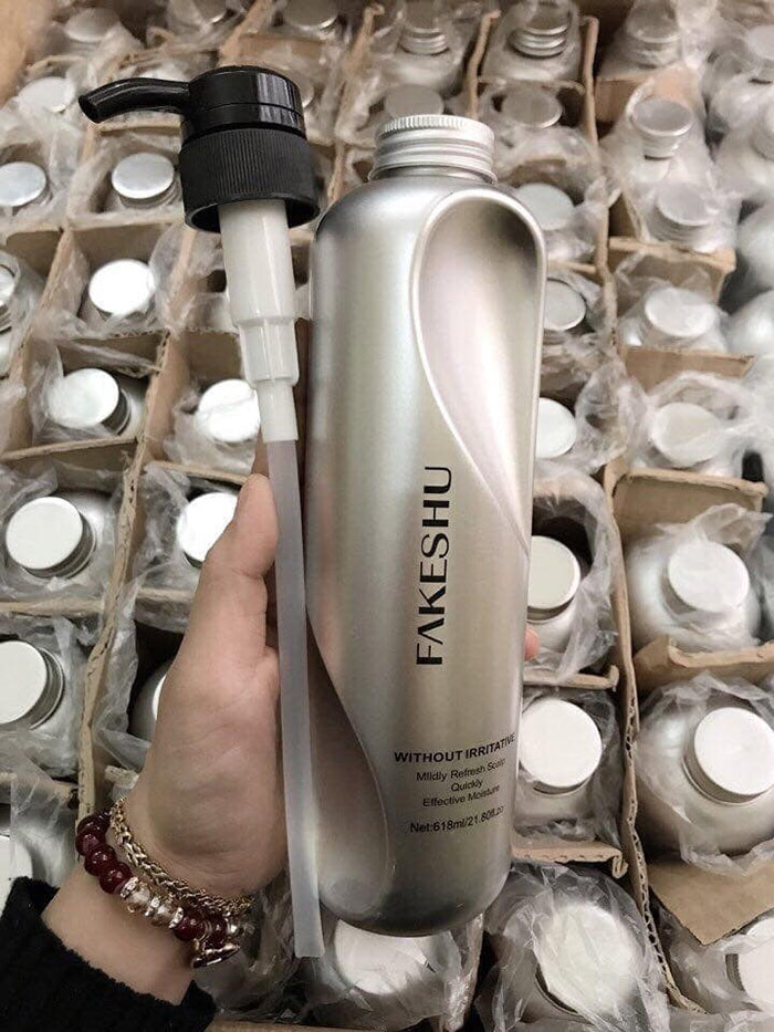 Dầu hấp tóc tơ tằm FAKESHU 618ml