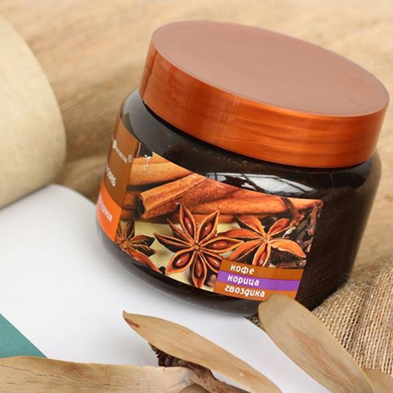 Tẩy Da Chết Toàn Thân Exclusive Cosmetic Quế Hồi Cafe 380g Gel Scrub Coffee & Cinnamon Cloves