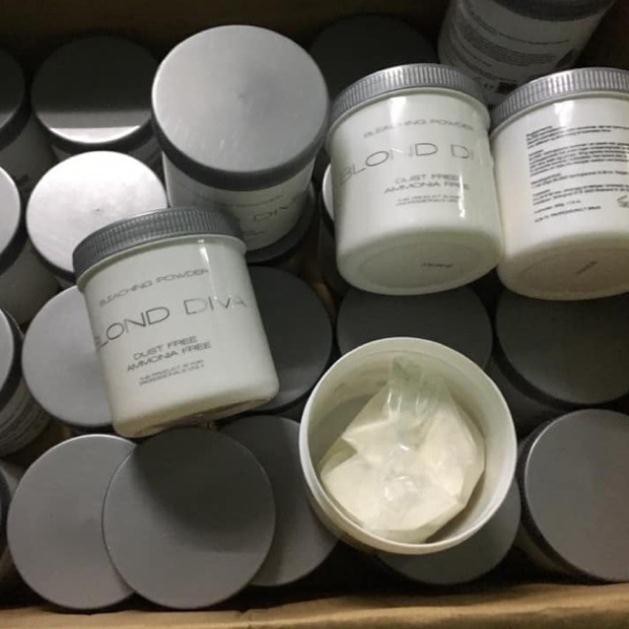 Tẩy tóc loại tốt của Diva- chống xót da - lên nền lv9 - chống gãy rụng tóc