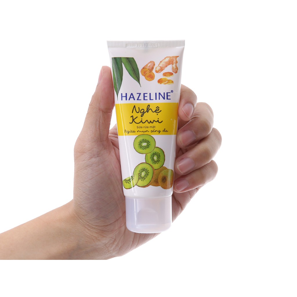 Sữa rửa mặt Hazeline nghệ kiwi  50g