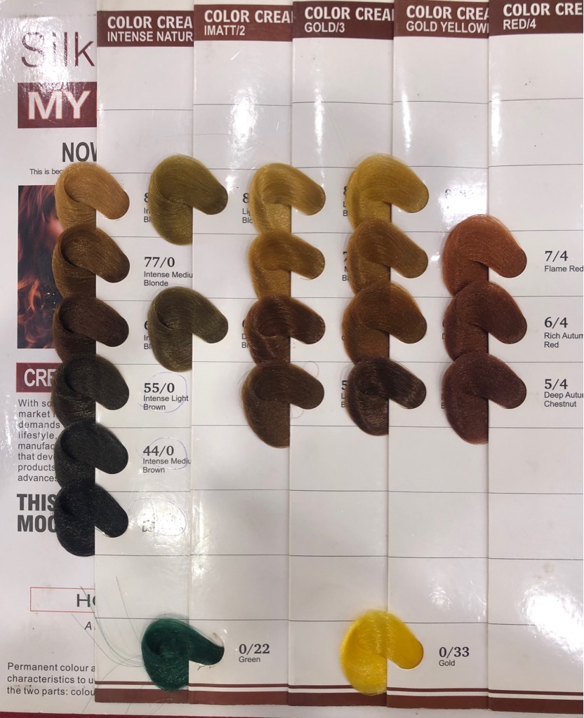 Thuốc nhuộm tóc SILKVENUX 13-1