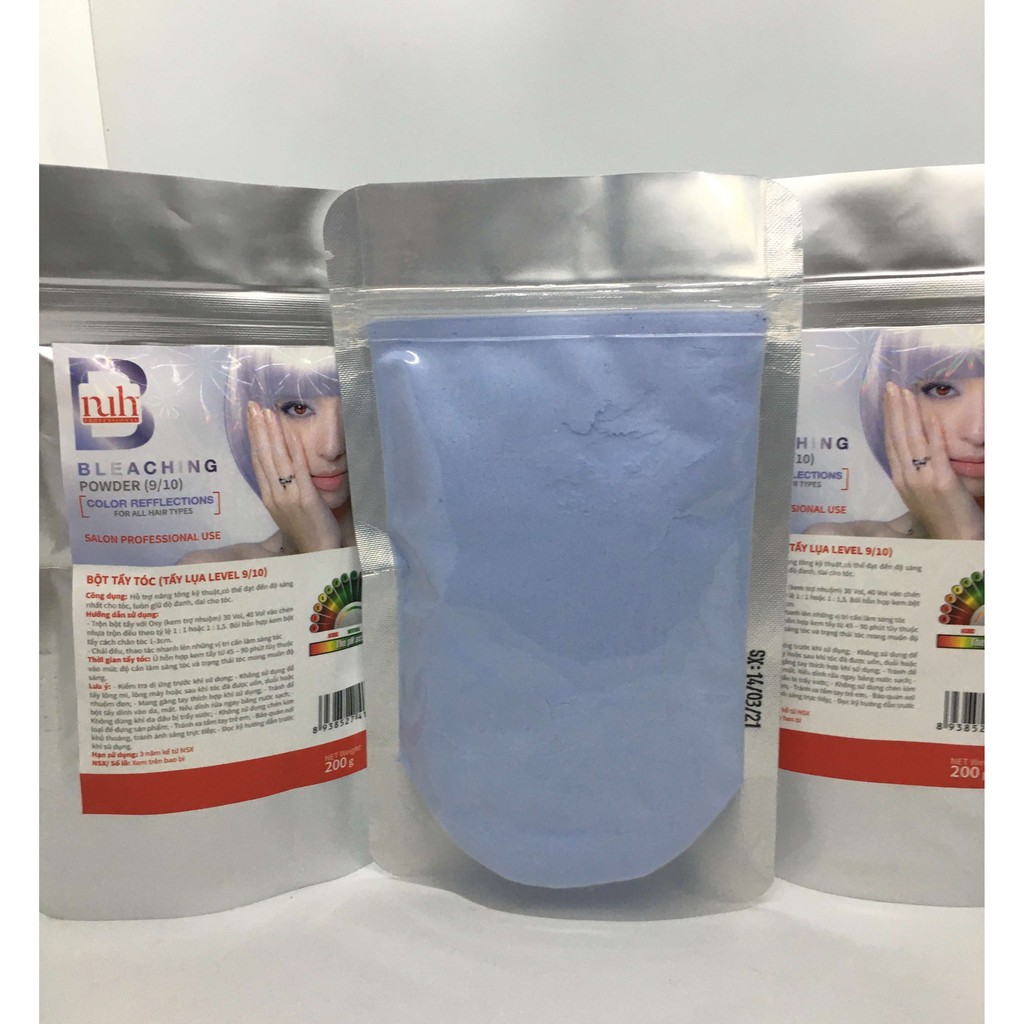Bột tẩy tóc NUH level 9/10