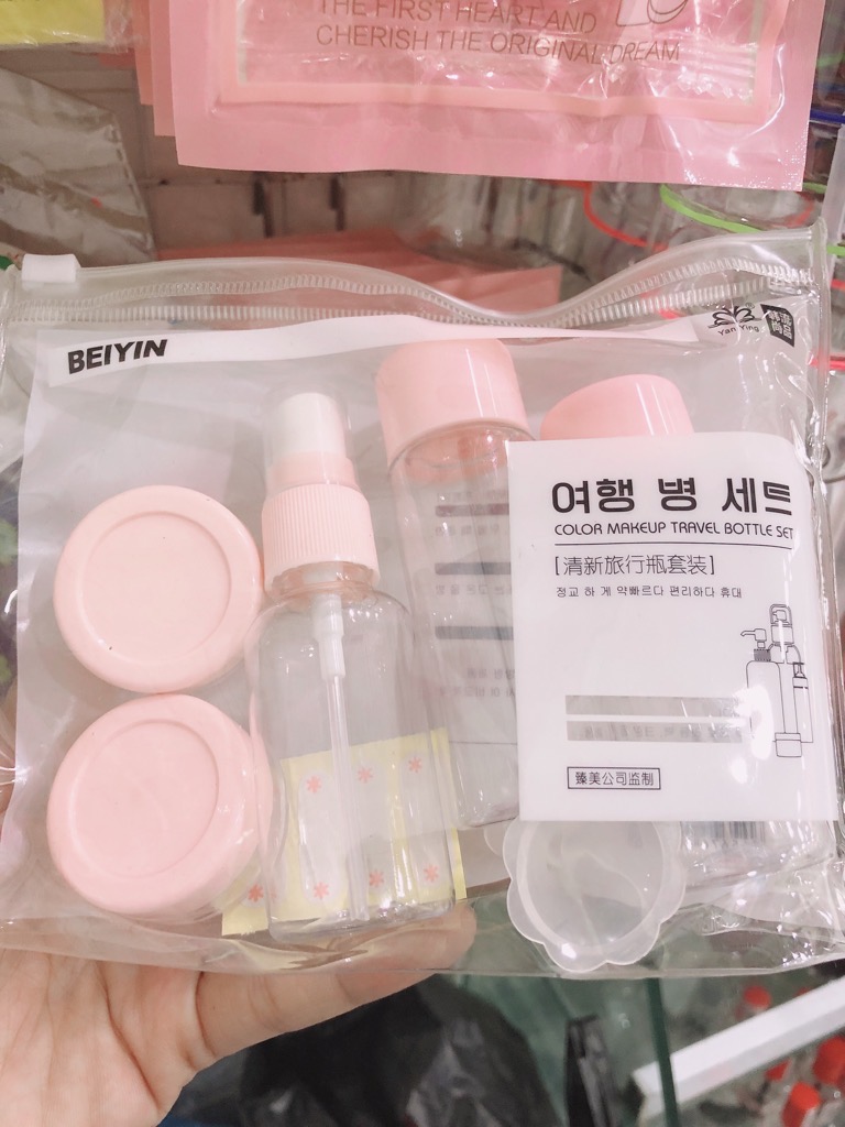 Bộ chiết mỹ phẩm 5 món Beiyin