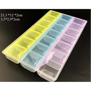 Khay đựng móng 21 ô