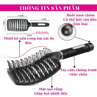 Lược gỡ rối, lược massage màu ngẫu nhiên