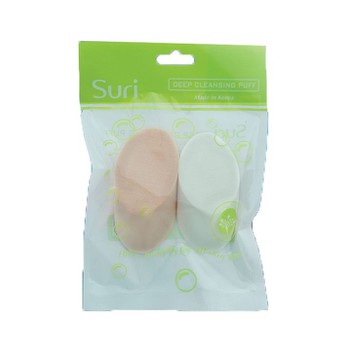 Bông kem hình bầu dục túi 2 miếng Suri Mira