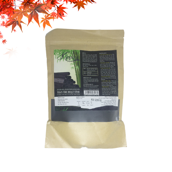Bột đắp mặt Than tre Kippo 300gr
