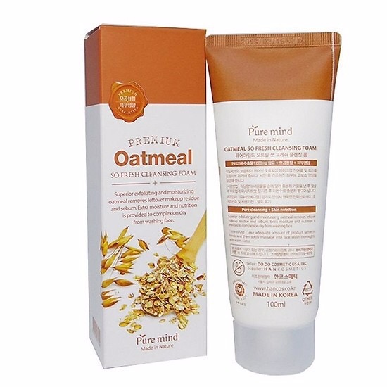 Sữa rửa mặt yến mạch Oatmeal 100ml