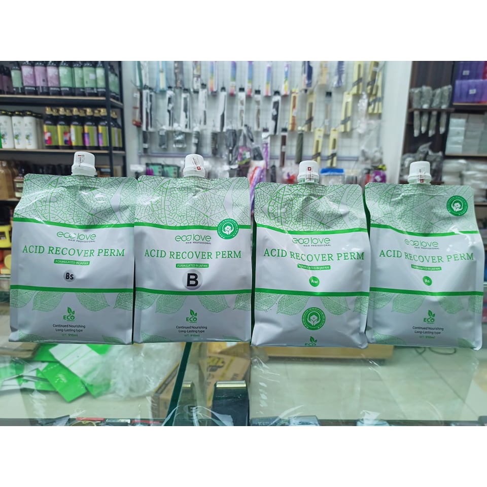 Cặp uốn tóc thảo dược ECOLOVE - phân loại dành cho tóc khỏe