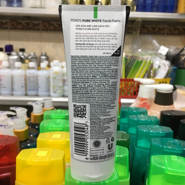 Sữa rửa mặt Pond's làm sạch sâu 100ml