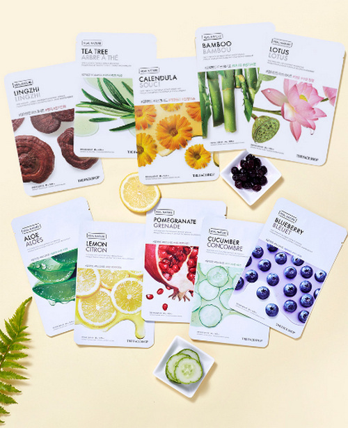 Đắp mặt nạ The Face Shop các màu