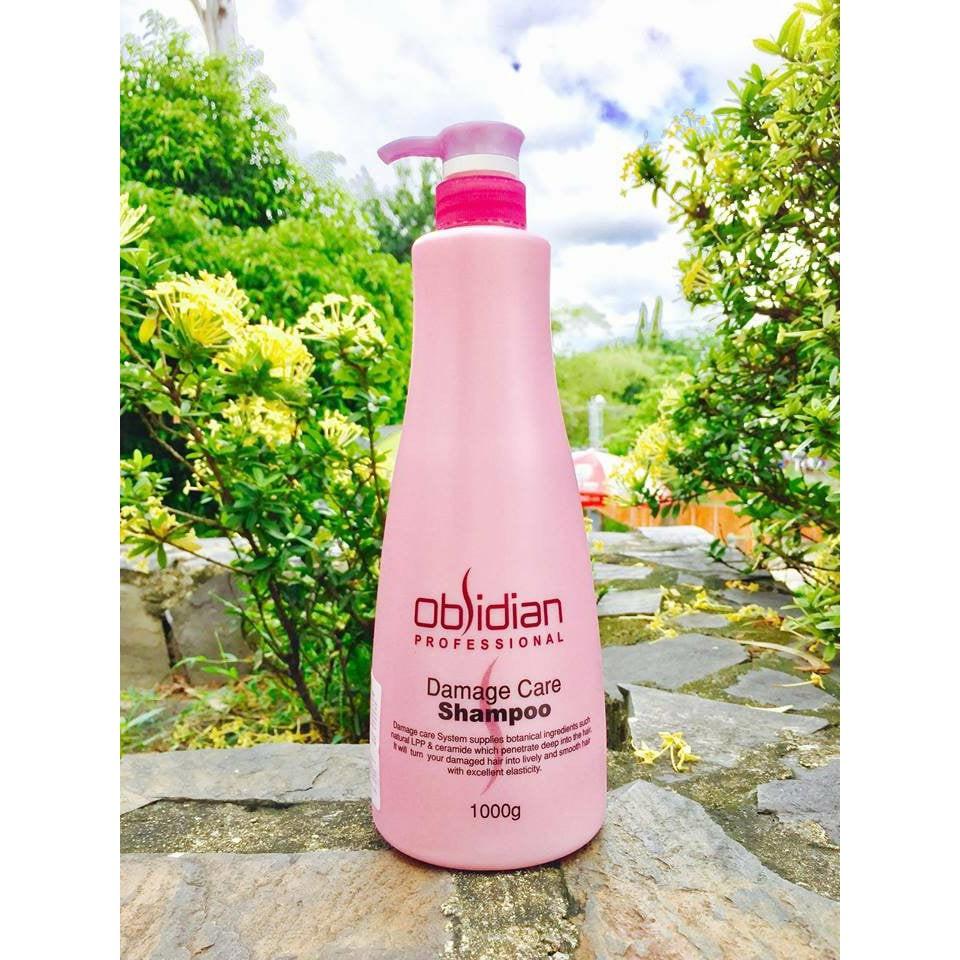 Dầu Gội Tái Tạo Tóc Hư Tổn Obsidian Damage Care 1000ml