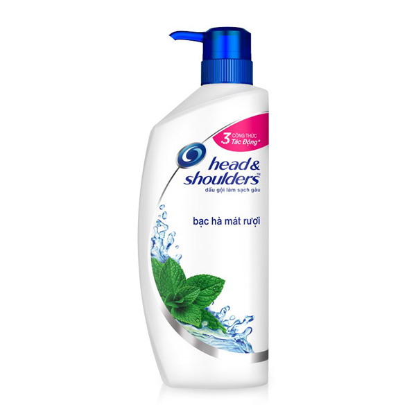 Dầu gội Head & Shoulders bạc hà 480ml