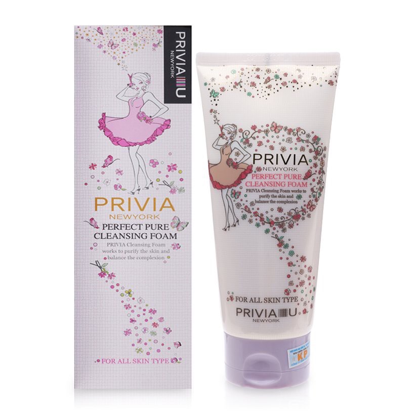 Sữa rửa mặt Privia sạch hoàn hảo 180ml