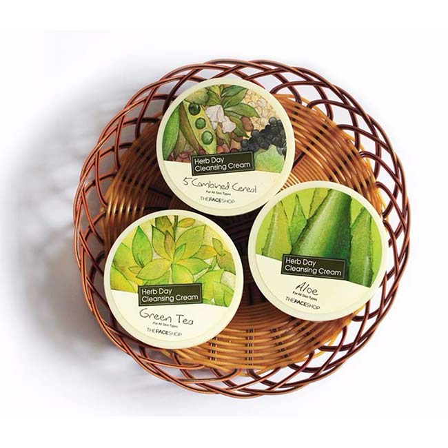 Kem tẩy trang The Face Shop hoa quả các mùi 150ml