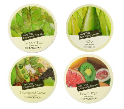 Kem tẩy trang The Face Shop hoa quả các mùi 150ml