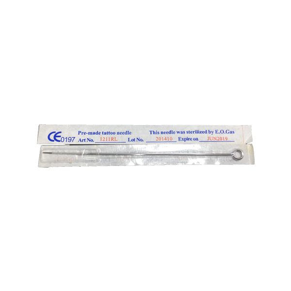 Kim Xăm Body Thép Không Gỉ 11RL (đầu tròn)