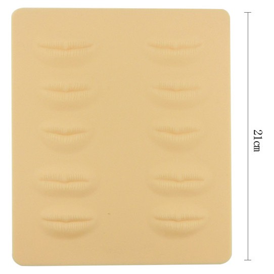 Miếng Da Tập Xăm Mắt Môi - Chất Liệu Silicon