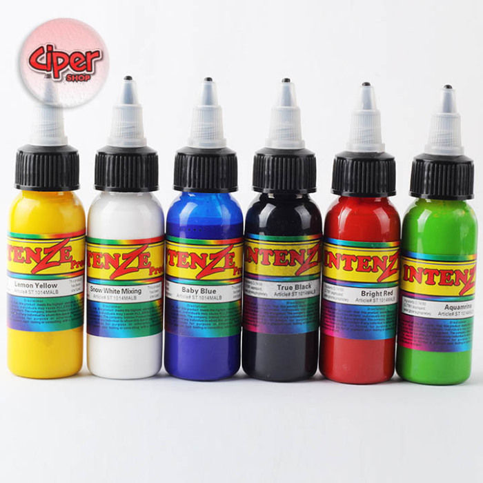 Mực xăm Intenze Bright Orange 481 (màu cam sáng) - 30ml