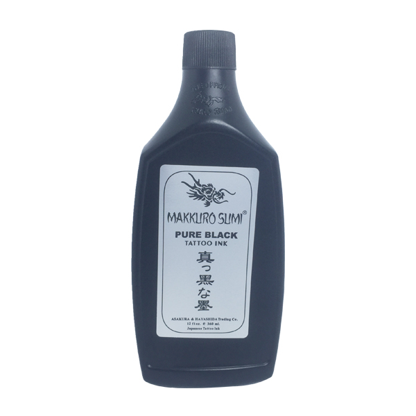 Mực Xăm Makkaliro Slimi Pure 360ml - màu đen