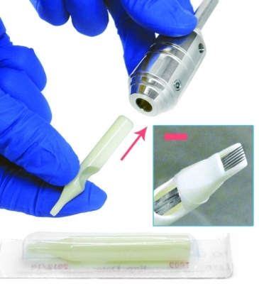 Đầu Ngòi Nhựa Kim Xăm Body - Loại Dẹt