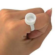 Hũ Nhẫn Có Cốc Đựng Mực Phun Xăm Thẩm Mỹ (31g/túi)