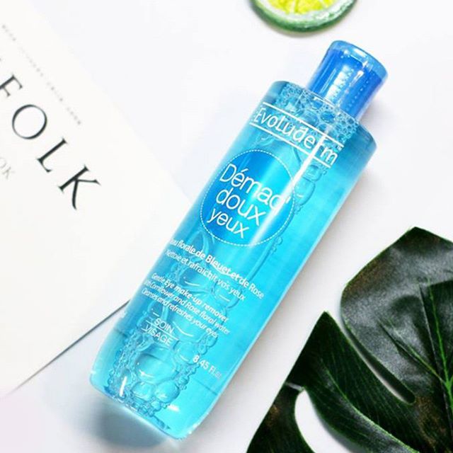 Nước tẩy trang mắt môi Evoluderm 250ml