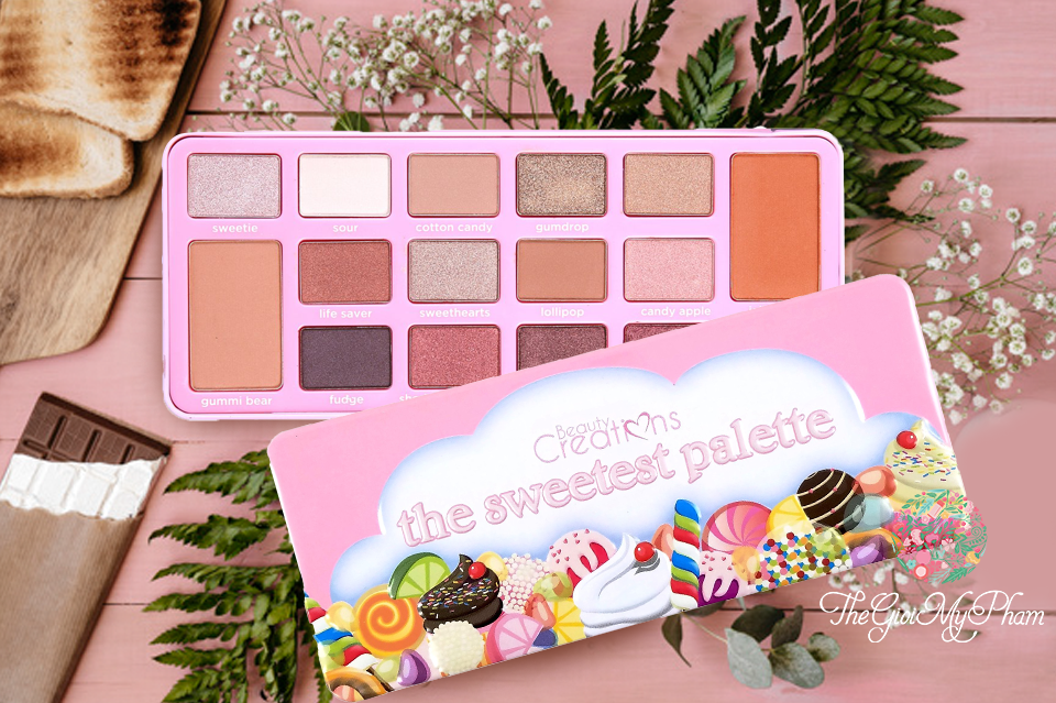 Phấn mắt Beauty Creations hộp 16 màu