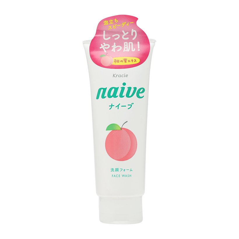 Sữa rửa mặt Naive lá đào  130g