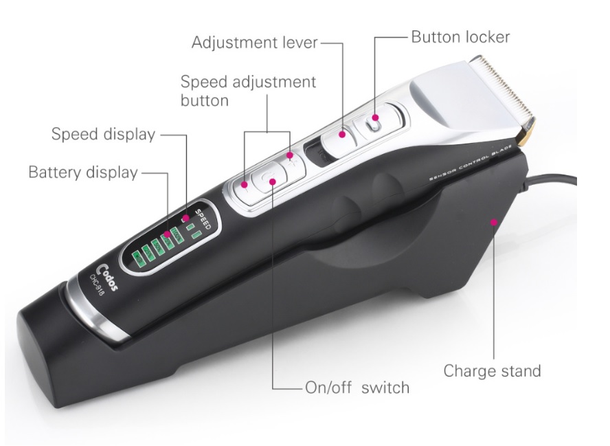 Tông đơ cắt tóc cao cấp Codos 918