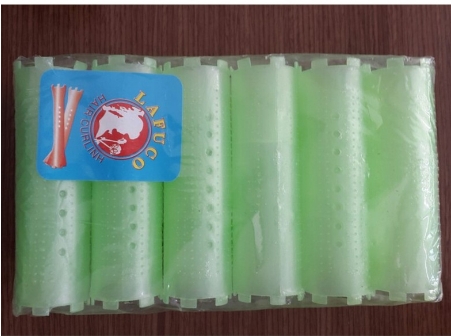 Trục uốn lụa Thái xanh lá 000